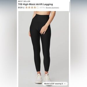 Ali yoga airlift legging